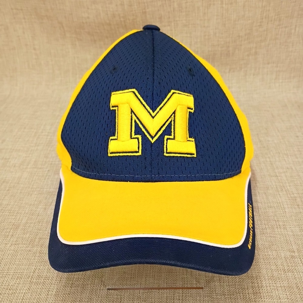 Michigan Wolverines Football Reebok Heisman Collection Vintage Strapback Cap Hat
